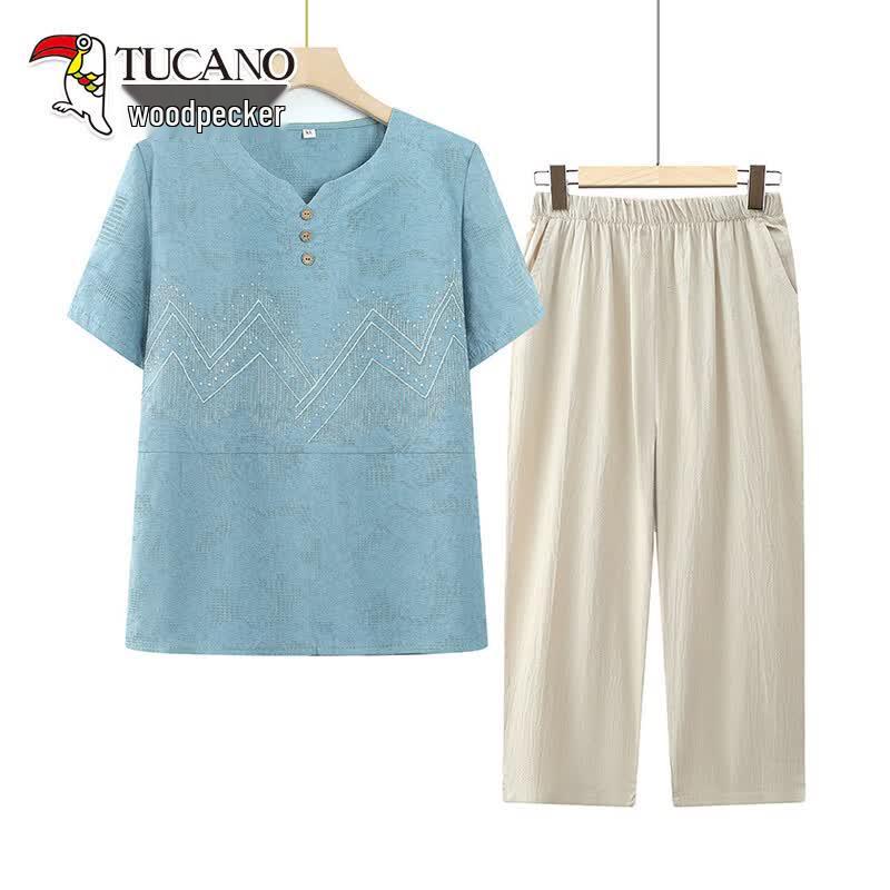 

TUCANO Women s Summer T-Shirt & Pants Set 5XL