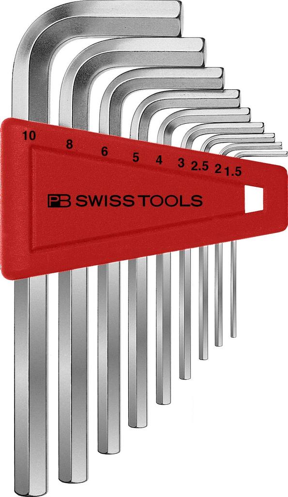 PB 210H-10CN Hex Wrench Set with Holder