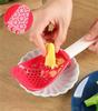 Multifunctional Kitchen Cooking Spoon Heat-resistant Hanging Hole Innovative Potato Garlic Press Colander Tableware Tool