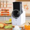 Electric Multi-functional Automatic Vegetable Cutter with Six-Blade Slicer Set for Home Use
