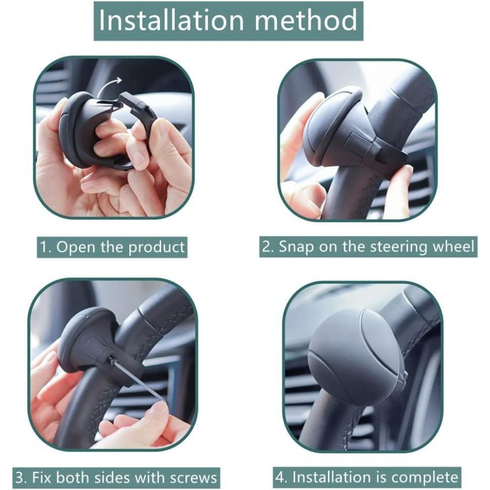 Steering Wheel Knob for Car, Universal Steering Wheel Knob