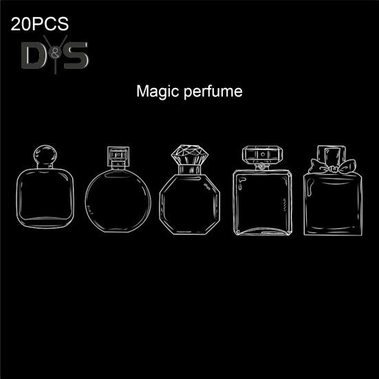 Transparenta torkade blommor bokmärken DIY pressade blommor bokmärke gör-kit Tydliga önskeflaskor klistermärken för kvinnor presenter