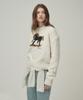 OSTKAKA Horse Jacquard Pullover Ivory