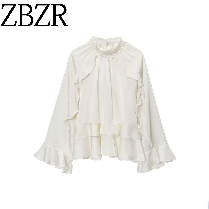 Za Autumn and Winter New Arrivals Women's Clothing Zr European and American Style Fashionable Versatile Layered Decorative Shirt 2234900 712