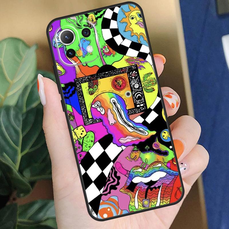 Indie Hippie Art Case For Xiaomi 17 Pro Max 14 15 Ultra 13T 14T 15T Pro POCO F8 F7 F5 F6 X5 X6 X7 Pro Coque