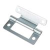With Screw Hinge 2 5 10pcs Door Flush Hinge For Any Camping Utility Kitchen Door Hinge Steel Cranked Zinc Plated Finish