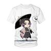 Butterfly Ninja 3D Digital Printed Pattern Men's T-shirt Couple Short Sleeve Shirt