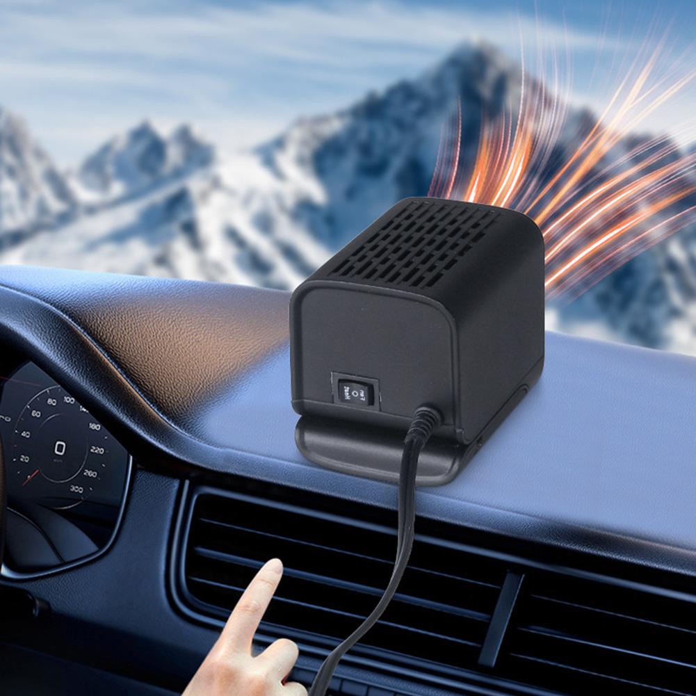 12V Car Defroster Demister Electric Heater Fan 120W Windscreen Defogging Defrosting Heating Essential For Winter Driving