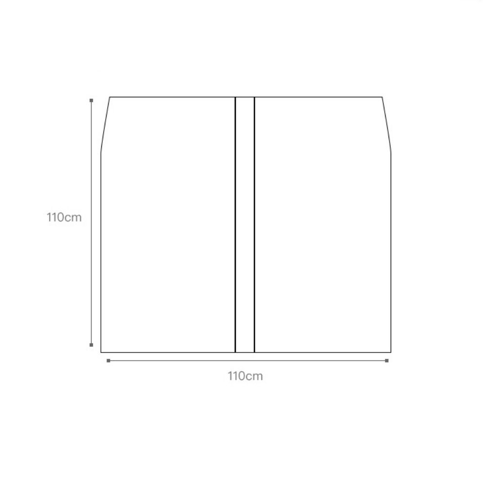Large Capacity Clothes Dust Cover Thicken Clothing Hanging Organizer Covers Dust Cover Cloth
