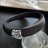 Korean Dongdaemun Style Luxury High Crown Headband for Washing Face