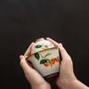 Ceramic Teapot Gaiwan with 2 Teacups Kung Fu Tea Set Drinkware