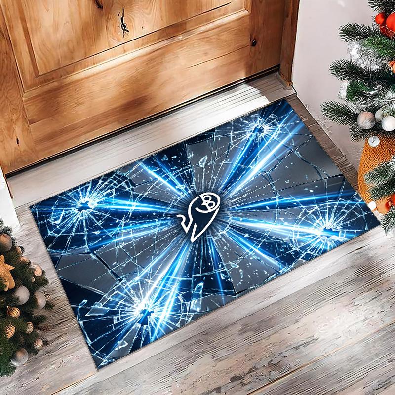 Tappeto in Cristallo di Velluto con Stampa del Sheffield Wednesday Football, Comodo Assorbente d'Acqua Antiscivolo per Pavimenti Interni