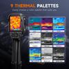Termocamera a infrarossi portatile ThermDeer, Schermo LCD da 2,8" 320 x 240 Fotocamera termica, Risoluzione TISR 240 x 180, Fotocamere a infrarossi portatili da 25Hz