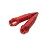 4pcs Car Universal Bullet Head Screws Valve Caps Personalized Modifications Pointed Valve Tips Bicycle and Motorcycle Tires