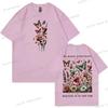 Christian Floral Vintage Boho T-shirt Women He Makes Everything Beautiful Graphic Tee Inspirational Retro Flower Religious Shirt