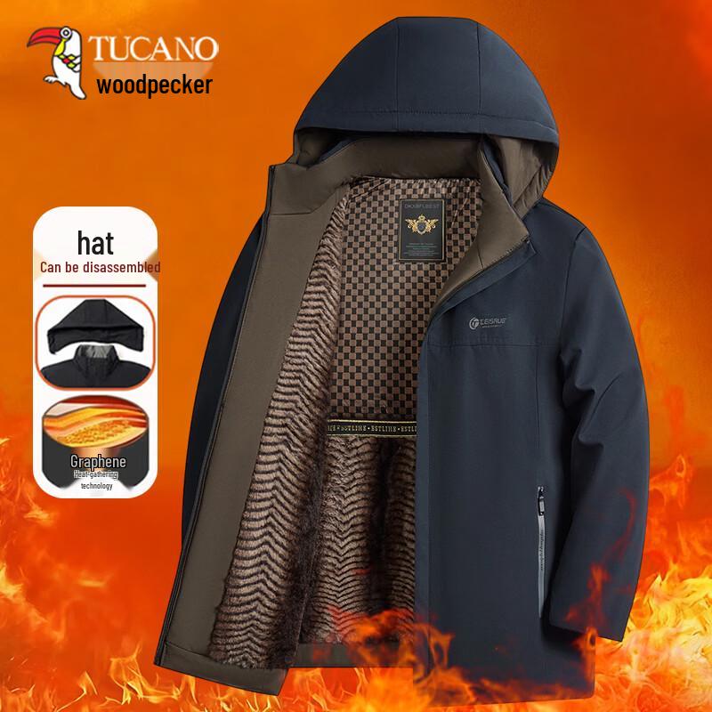 TUCANO Men s Faux Two-Piece Thermal Sweater L