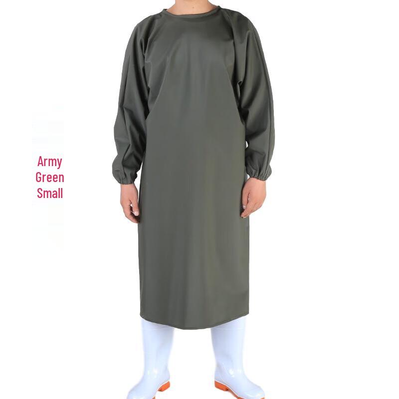 Ally Men s Thickened Knitted Long-Sleeve Work Apron