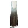 FENDI [Excellent Condition/Domestically Authorized/Made in 2011] FDD027ARUF Monogram 100% Silk Maxi Dress dress 38 multicolorUsed