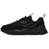 Rayflide Fabric Synthetic Leather Comfortable Sports Low-Top Lifestyle Shoes Men Sneaker Black F12M242121FBK