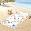 Miffy Print Beach Towel, Large Soft Quick Dry Towel for Beach Camping Swimming