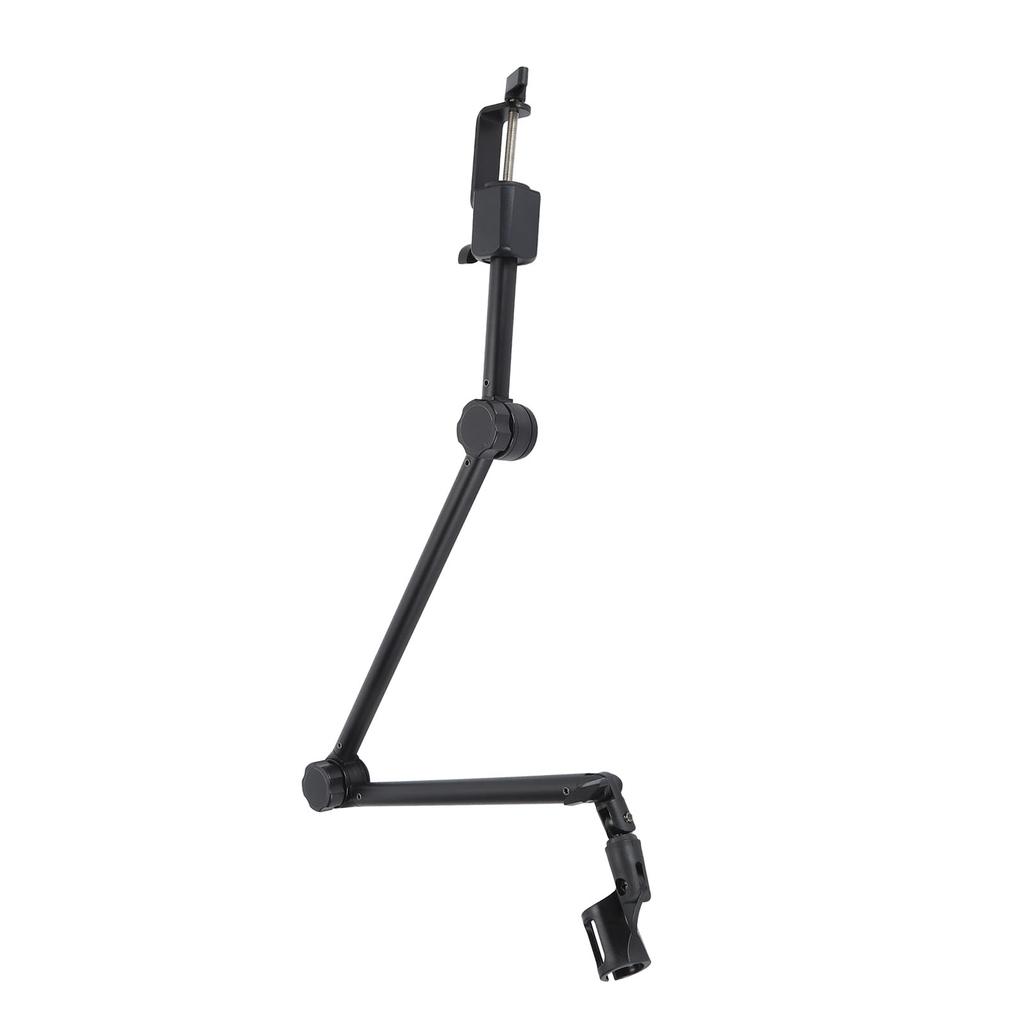 Microphone Arm Stand 180 Degree Adjustable Stable Durable Carbon Steel Desktop Mic Arm Stand for Bro