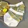 Plus Size M-5XL 4Pcs Cotton Women's Panties High Waist Body Slim Underwear Breathable Cute Pantys Girls Briefs Female Lingerie