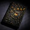 Independent Site Resin Animated Devil's Eye Dragon Book Ornament
