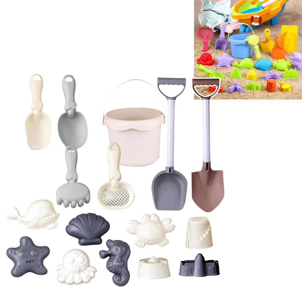 Beach Toy Summer Beach Play Set for Kids Water and Sand Toy Bucket Set for Outdoor Fun Bucket and Tool