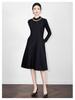 High-End Diamond Sequin Tweed A-line Vest Dress In Little Coco Style