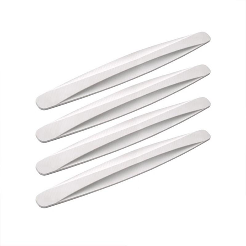 4pcs Car Bumper Guard Strips PVC Universal Car Protector Flexible Guard for Enhances Protections On Car Front & Rear