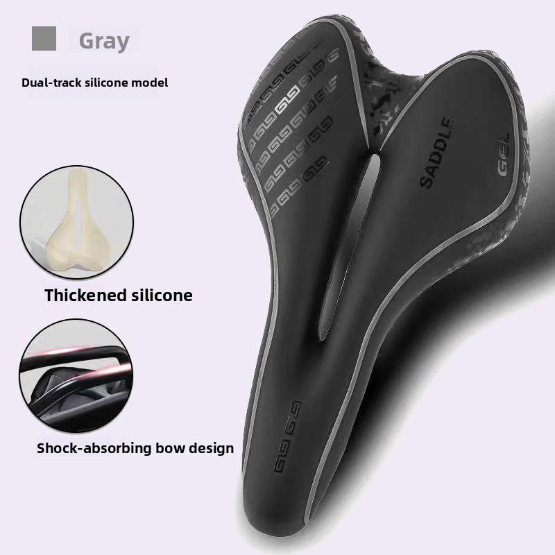 Super Soft Comfortable Bicycle Seat Cushion Accessory for Road Bike Ventilation Function Bike Accessory Mountain Bikes Seat
