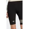 Adidas Originals Hot Girl Series Logo Print Three Stripes Tight Solid Color Sports Shorts Women Shorts Black IB7325
