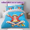OnePiece Character Soft and Comfortable Duvet Cover, Children's Bedding Set Gift, Extra Large Size, Various Sizes Available