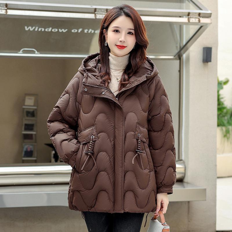 2024 Korean Style Winter Down Jacket: Cold-Proof, Fashionable, Loose-Fit, Thick Cotton-Padded Coat