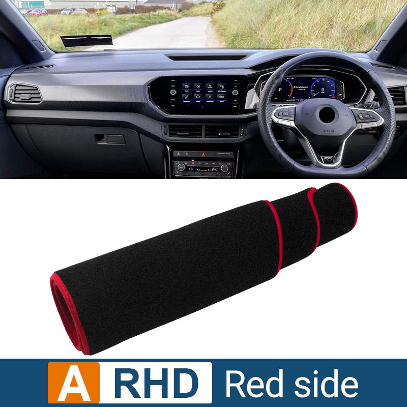 For Volkswagen VW T-Cross TCross      Car Dashboard Cover Mat Dash Board Sun Shade Non-slip Pad Accessories