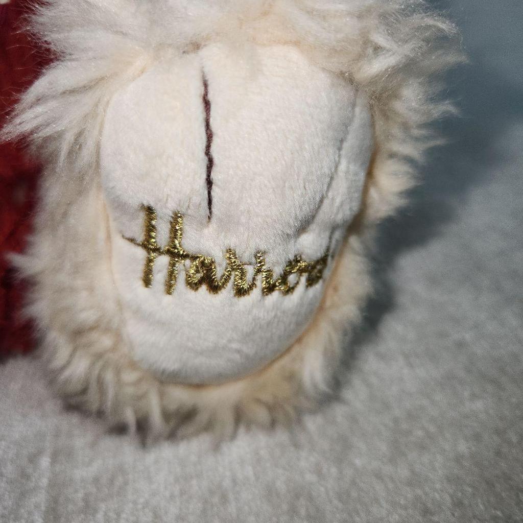 [USED] Harrods Teddy Bear Strawberry Scarf