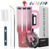40oz Großer Becher mit Griff Edelstahl Thermosflasche Doppelwandig Vakuumisoliert Tasse Tragbarer Auto-Becher Geschenke