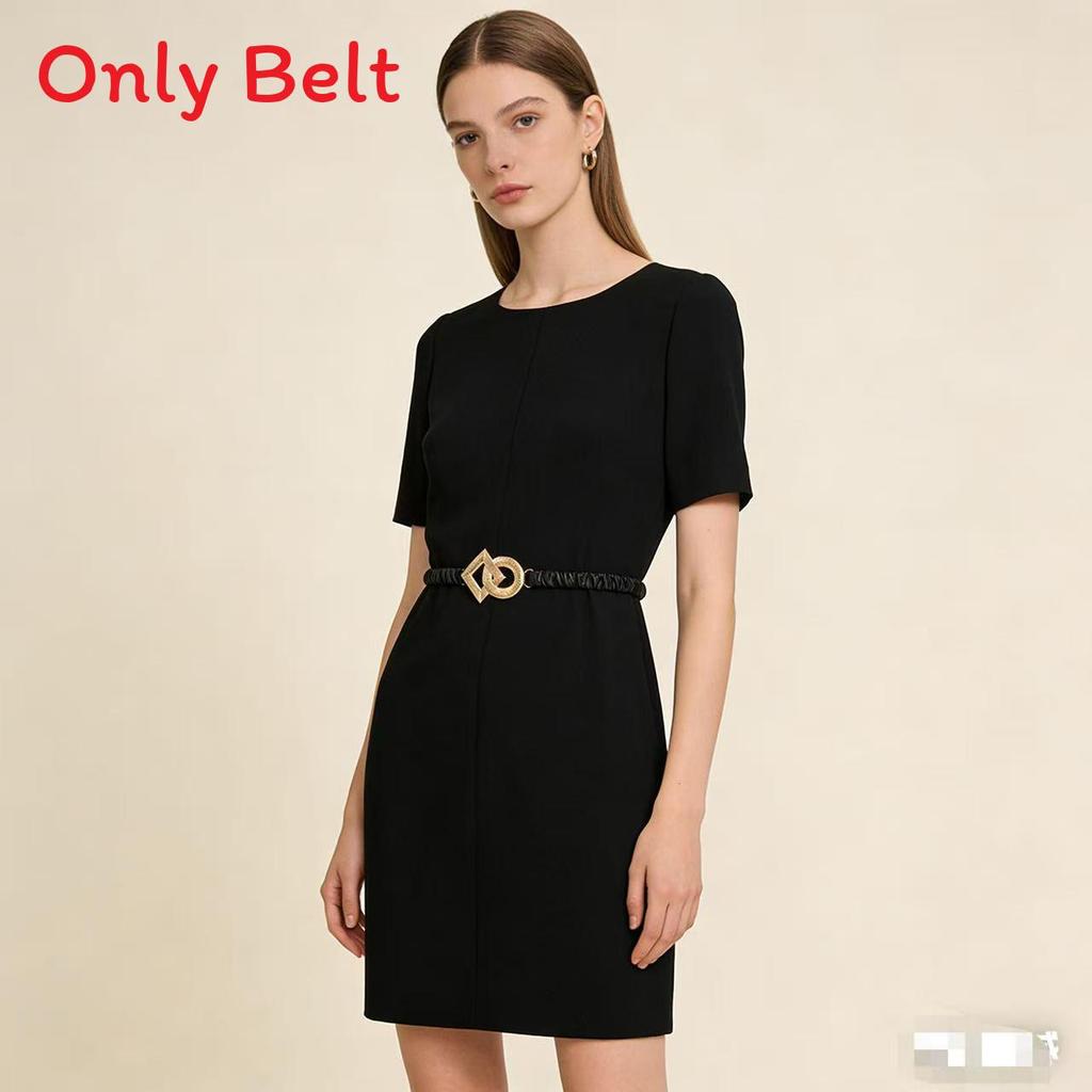 

Stylish Faux Leather Waist Belt With Double Circle Pattern For Casual Wear And Outfits золотой