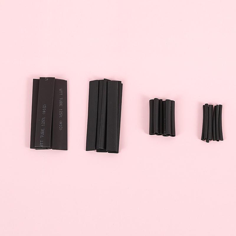 127Pcs Heat Shrink Tubing 2:1 Assortment Polyolefin Tube Car Cable Sleeving Wrap
