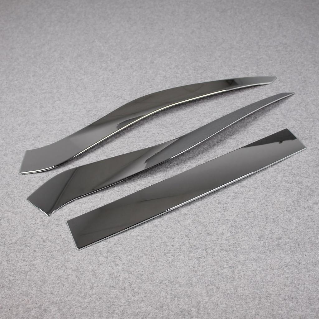 RUIQ Toyota New 40 Series Exterior Rear Back Door Rear Emblem Area Chrome Plated Designed Exclusively for the Toyota Alphard/Vellfire Garnish,