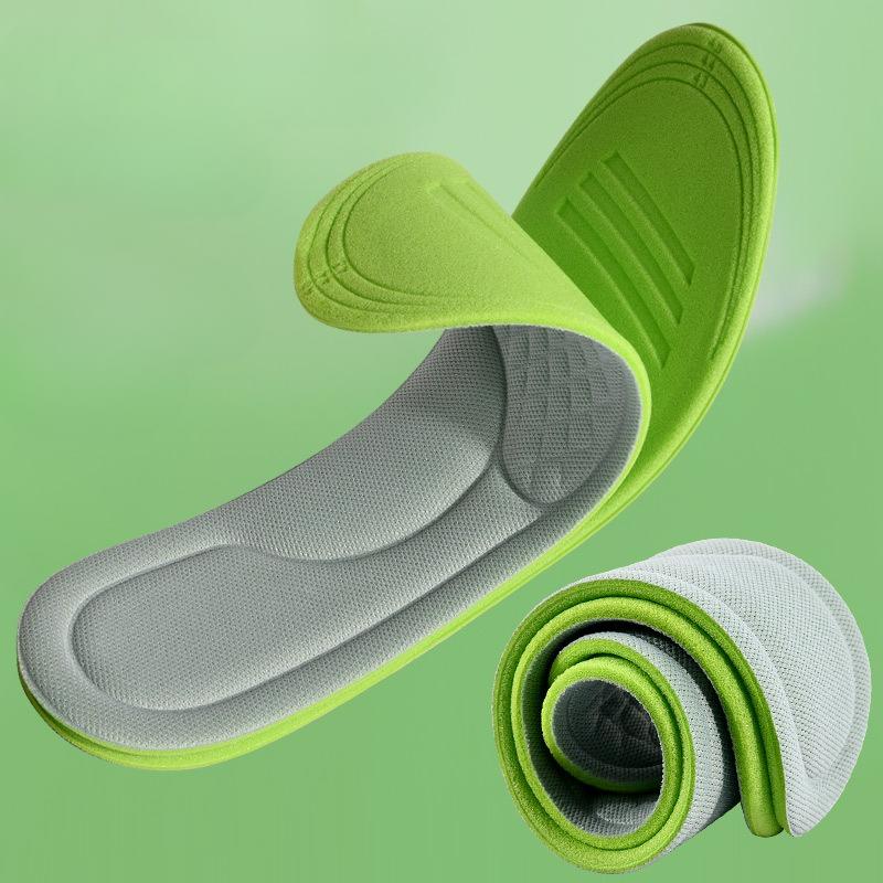 2/10pcs Unisex Soft Memory Foam Orthopedic Insoles Breathable Deodorizing Shoes Sports Anti-sweat Antibacterial Shoe Accessories