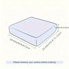 1pc Spandex Cushion Cover Solid Color Elastic Sofa Cover Pet-friendly Couch Protective Case Furniture Protector for Living Room