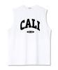 UNDEROFF Oversized Crew Neck Sleeveless Kelly Sleeveless T-Shirt White Black