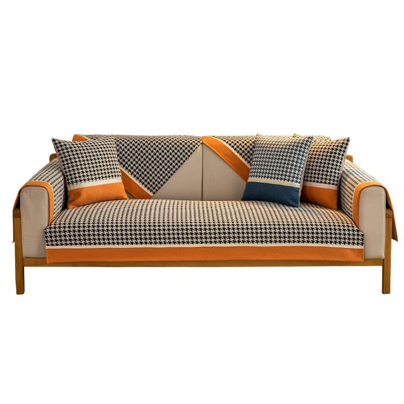 Pernă de canapea din chenille Husă de canapea Husă de canapea Pânză universală în stil nordic antiderapant