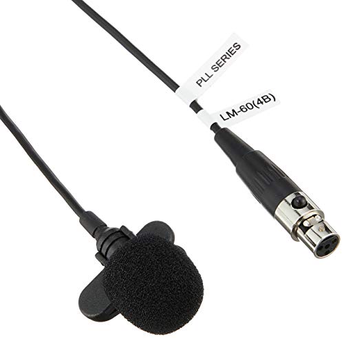 K.W.S LM-60 Lavalier Microphone for Wireless Systems