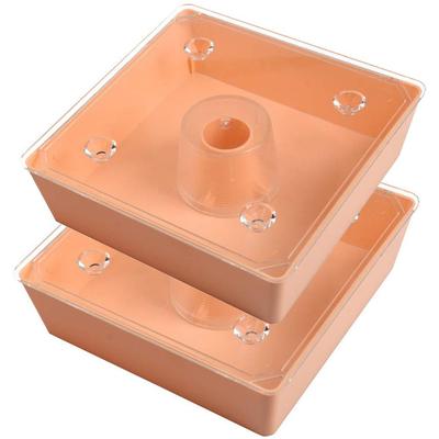 Bienenstock-Oberteil-Futterspender, Bienenfutterwasser, europäischer quadratischer Futterspender, Bienenzucht-Imker-Werkzeug