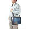 Sanwa Supply PDA-TABWPST12 Waterproof and Dustproof Tablet Case (with Stand and Shoulder Strap, 12.9 inches)