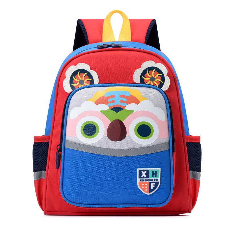 Unisex Cute Toddler Backpack Colorful Cartoon Design For Kindergarten