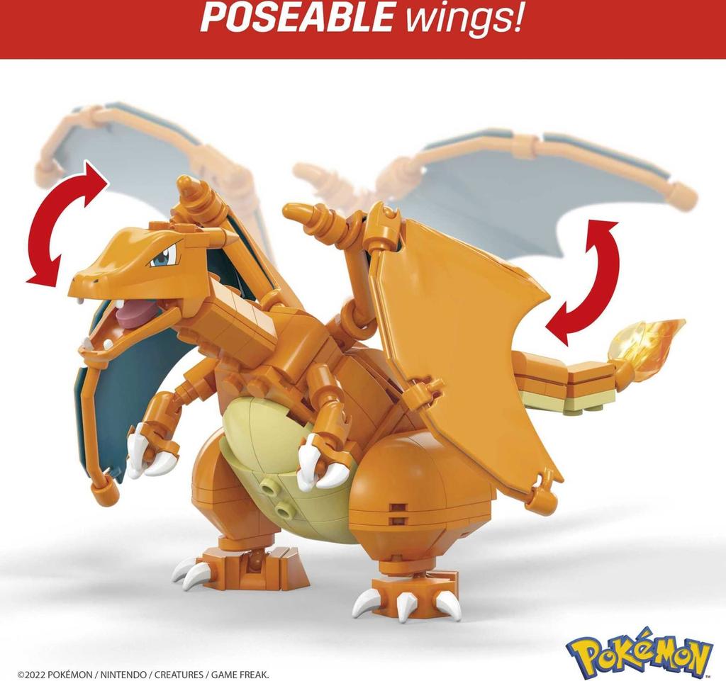 MEGA CONSTRUX Pokemon Charizard [222 Pieces] [Ages 8 and Up] GWY77