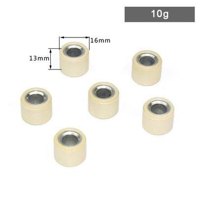 6 ks 16X13 5G~10G Valčeky variátora Gy6 50 50Cc 80Cc 139Qmb Dio R1 100 100Cc Jr100 Skúter